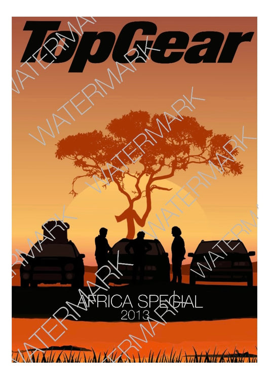 Top Gear Africa special poster