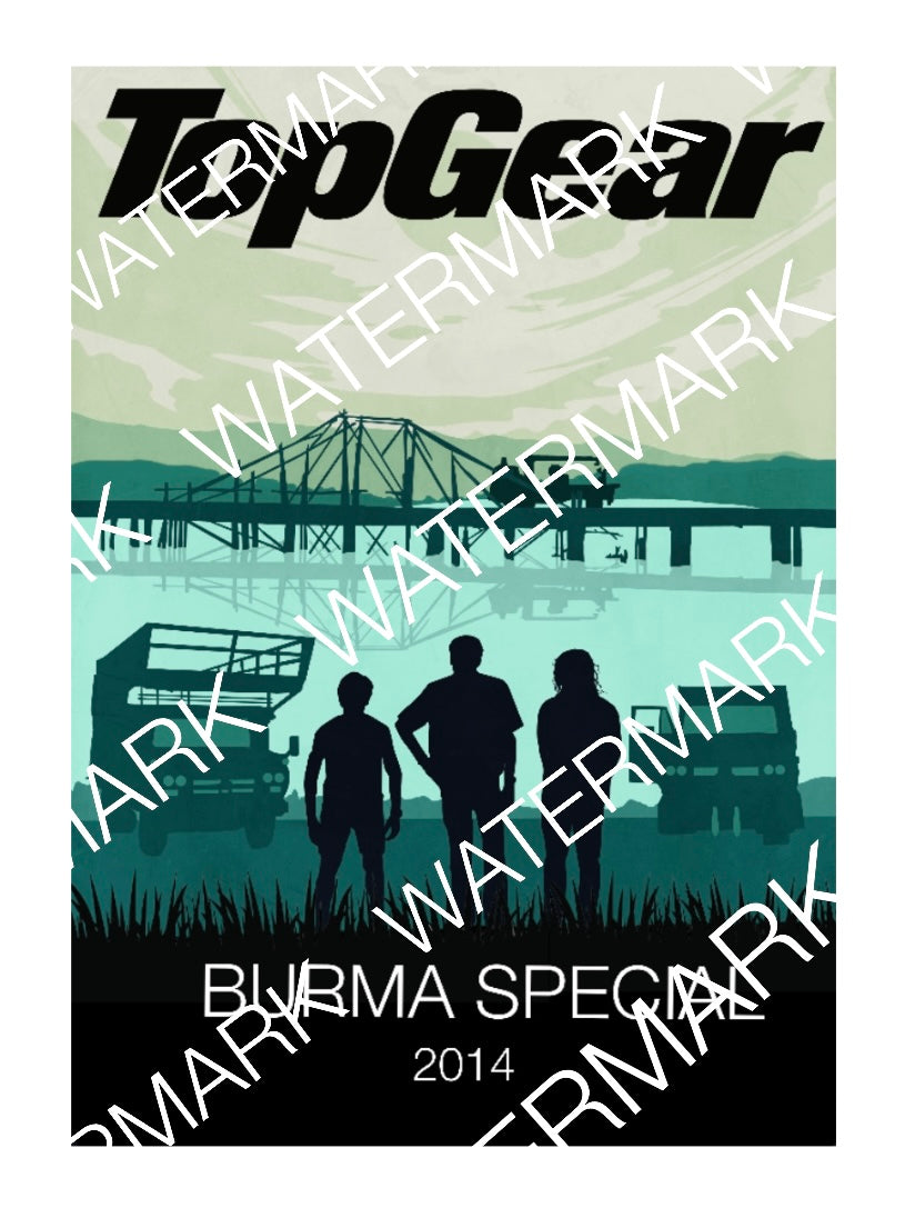 Top Gear Burma Special Poster
