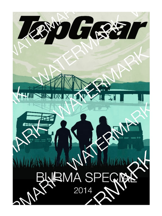 Top Gear Burma Special Poster